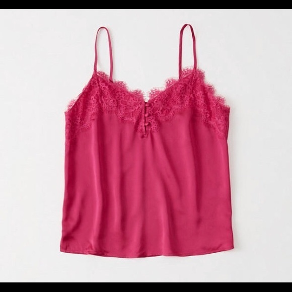 NWT Abercrombie & Fitch Lace Trim Blouse XXS-XS-S - Picture 3 of 3